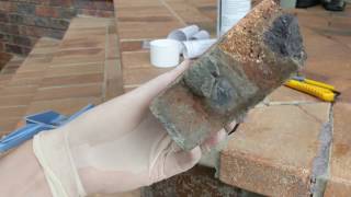 How To Fix Broken Pavers Bricks Concrete or Stone with Concrete Repair Stick [upl. by Ahseral]