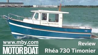 Rhéa 730 Timonier  Review  Motor Boat amp Yachting [upl. by Sum]