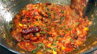 టమాటో కర్రీ రుచిగా చేయాలంటే ఇలాట్రై చేయండి  Tasty Tomato Curry  Tomato Curry In Telugu [upl. by Rutter]