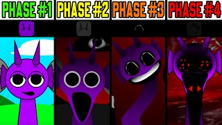 Phase 1 VS Phase 2 VS Phase 3 VS Phase 4 in Incredibox Sprunki [upl. by Halle73]