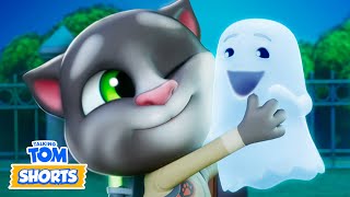 A Spooky New Friend amp More 👻😳 Talking Tom Shorts S3 Episode 3 [upl. by Nwatna]