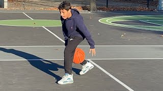 Junior high school basketball  after school basketball at the park  ballislife [upl. by Ennovi]