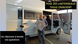 6  Installation des lanterneaux THULE Omnivent [upl. by Nyrroc565]