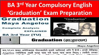 BA 3rd Year Compulsory English Graduation Essay exam preparation [upl. by Enortna]