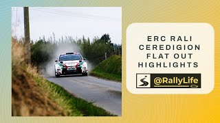 ERC RALI CEREDIGION FLAT OUT HIGHLIGHTS 2024  4K [upl. by Elfie]