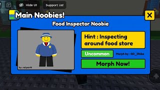 How To Get Food Inspector Noobie  Find The Noobies [upl. by Kolb951]