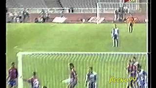 Barcelona Vs Atletico Madrid Spanish Super Cup 1996 part 16 [upl. by Snevets]