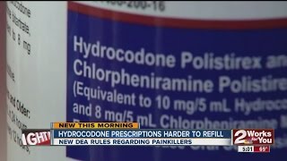 Hydrocodone prescriptions harder to refill [upl. by Merritt769]