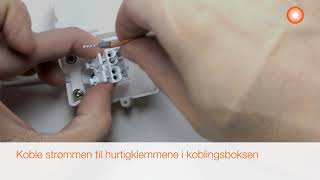 Installering av Downlight Slim [upl. by Jerrine513]