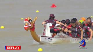 highlight standard boat premier mixed heat1 16th IDBF World Dragon Boat ChampionshipsPattaya [upl. by Enisamoht]