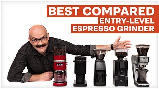 Best EntryLevel Home Espresso Grinders of 2023 [upl. by Airogerg]