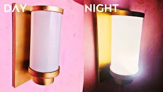 How to make a wall Lamp LED Ligth wall Decoration ideas ytviral diy walllamp no1maker [upl. by Yeliab114]