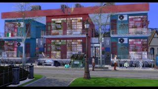 Casa dello studente residenza universitaria the sims 4 trayCC [upl. by Tomlinson]