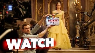 Beauty and the Beast Exclusive Behind the Scenes Look with Emma Watson and Cast  ScreenSlam [upl. by Nabala]