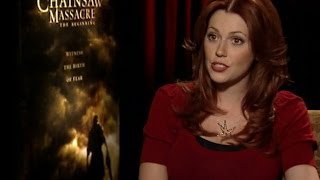 The Texas Chainsaw Massacre The Beginning Interview [upl. by Eecats919]