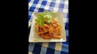 Rigatoni Nduja e Piselli │sfiziosi e stuzzicanti [upl. by Eelarac625]