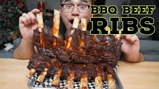 The Perfect BBQ BEEF RIBS Recipe  Step By Step Easy Recipe No Smoker Needed [upl. by Cornall658]