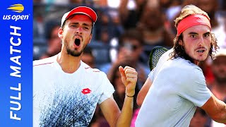 Daniil Medvedev vs Stefanos Tsitsipas in a next generation clash  US Open 2018 Round 2 [upl. by Polik]