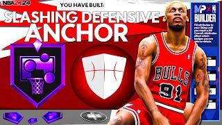 Creating the Ultimate Slashing Defensive Anchor Build in NBA 2K24 [upl. by Eseilana]