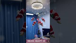 BatteryOperated Climbing Santa with Lights amp Music [upl. by James547]