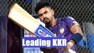 Shreyas Iyer Returns as KKR Captain in IPL 2024 [upl. by Eetsirhc]