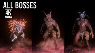 Agony  All Boss Fights  All Bosses amp Ending 4K 60FPS no HUD [upl. by Adia]