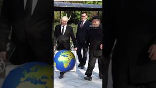 ⚡️ Putin 🔻 SPYKBG era Walk ft North Korea 🇰🇵 President Kim Jong Un Moscow Russia Iran shorts [upl. by Oeflein]