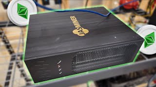 Quiet and Cheaper Ethereum Classic ASIC Miner Review  Jasminer X4Q [upl. by Marthe486]