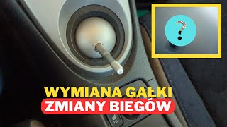 Wymiana gałki zmiany biegów Poradnik krok po kroku [upl. by Analart]