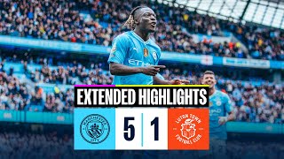 Man City 51 Luton Town  EXTENDED HIGHLIGHTS  KOVACIC amp GVARDIOL both score BANGERS [upl. by Francklyn694]