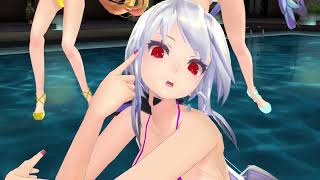 mmdvocaloid carry me off bikini [upl. by Zzabahs769]