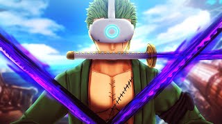 Becoming A ANIME SWORDSMAN In VR [upl. by Xuagram]