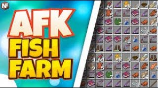 Minecraft bedrock edition afk fishing farm tutorial Credit tutorial from JC playz [upl. by Takashi113]