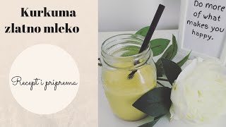 Kurkuma  zlatno mleko  Simply by Martina [upl. by Initsed]