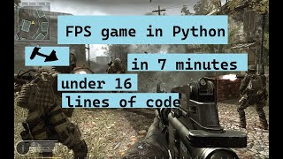 How to make a fps 3D game using Python  Ursina Engine  Nahiyan [upl. by Reppiks182]