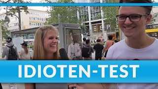 IDIOTENTEST 😂 WAS liegt in der MITTE von ROM 😅 [upl. by Kenrick]