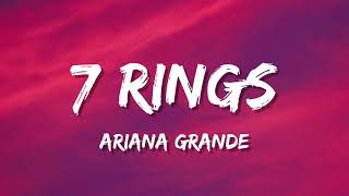 Ariana Grande  7 Rings Lyrics [upl. by Nani]