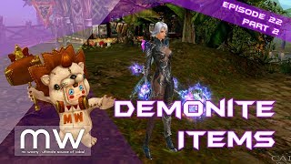 Cabal Online Episode 22 Part 2 Demonite Items [upl. by Notnirb172]