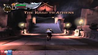 God Of War™  Towards Athens Town Square Walkthrough 5 via PCSX2 110 [upl. by Feerahs]