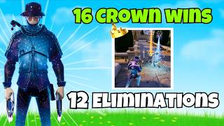 ZERO BUILD Duos CROWN WIN Full Gameplay Fortnite Chapter 5 Season 3 fortnitezerobuild fortnite [upl. by Lapointe]