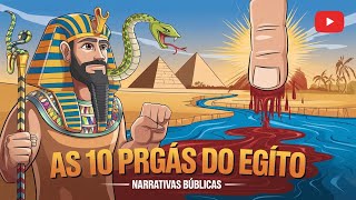 As 10 pragas do Egito  Histórias bíblicas para crianças [upl. by Anali]