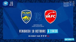 J9 I FC SochauxMontbéliard vs Valenciennes FC en replay 20 I National 20242025 [upl. by Nyladam]