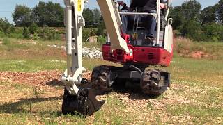 Takeuchi TB216 Retractable Undercarriage [upl. by Isadore]