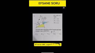 Benzerlik  geometri geometry maths keşfet keşfetteyiz tyt education [upl. by Shelden]