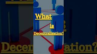 What is decentralisation  decentralization cbseclass10 boardshorts viralshorts [upl. by Anaiek]