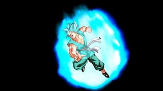 Super Saiyan Blue Aura Black Screen DBS SFX With Power Up amp Down [upl. by Nevada351]