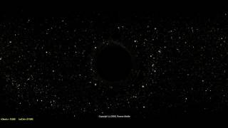 Distortion of the stellar sky by a Schwarzschild black hole  rotation [upl. by Gowrie]