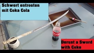 Derusting Metal with Coke [upl. by Luhe]