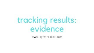 EYFS Tracker Tutorial Tracking Results  Evidence [upl. by Brose]