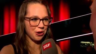 Interview mit Stefanie Heinzmann nach der zweiten LiveShow [upl. by Charin]